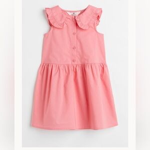 Collared cotton dress
